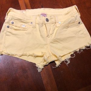 True Religion Bobby Cut-Off Shorts